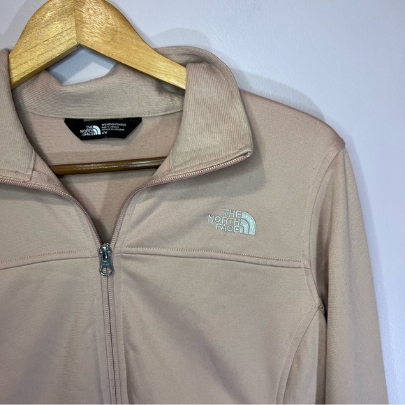 NORTH FACE Alphabet City Women's Full Zip Track Jacket Blush Pink Medium - Picture 4 of 15